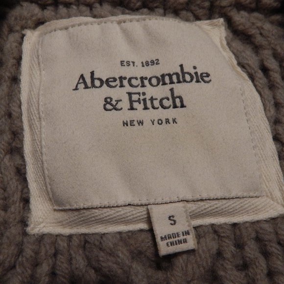 Abercrombie and Fitch 100% wool Fair Isle Nordic Icelandic vest size Medium - Picture 6 of 9